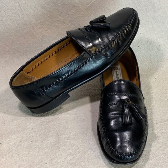 Vintage Sandro Moscoloni La Vida Tassel Loafers Mens Size 10M main image 5